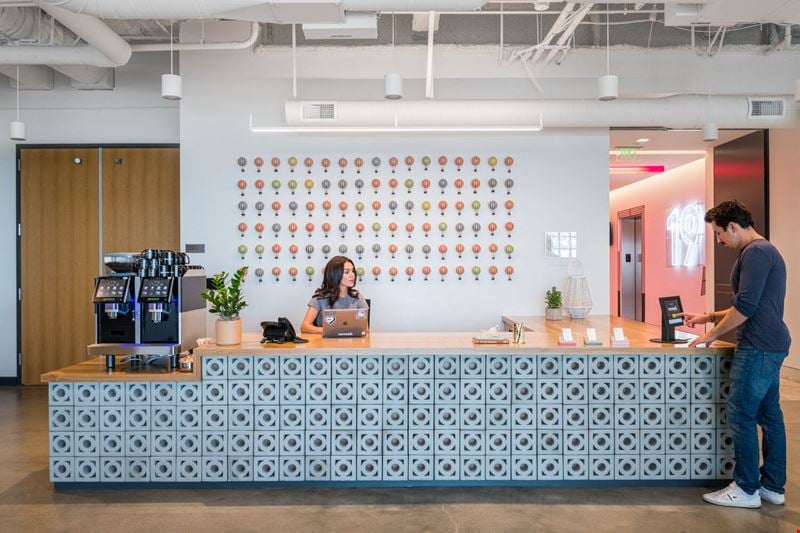 400 Spectrum Center Reception